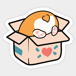 Corgi Butt Sticker